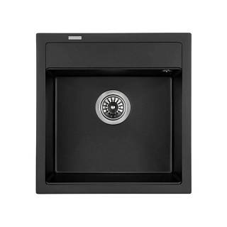 Мийка MERIDA black shine (496*480mm.) граніт GRANADO