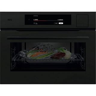 Компактна духова шафа з НВЧ NKP9S821T AEG