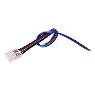 Кінцевий з'єднувач RGB 10 mm,  проколювального типу