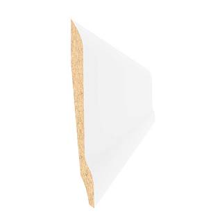 Плинтус MDF AGT SPR-7034 3082 Белый матовый 2800х80х9мм (уп.16 шт.)