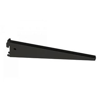 Кронштейн подвійний 270 mm black (wood/glass)
