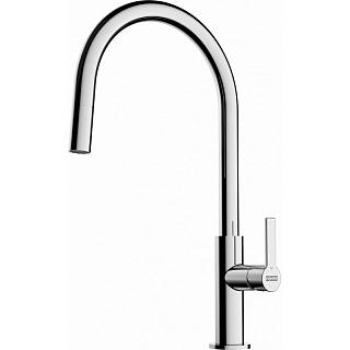 Змішувач Maris Slim J Pull Down змішувач з витяжним виливом,  хром Franke (115.0728.388)