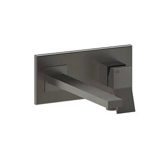 Змішувач для умивальника Gessi Rettangolo K середній вилив Black Metal Brushed PVD (53088707) Gessi