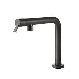 Смеситель для кухни SU&GIU Black Metal Brushed PVD (60071707) Gessi
