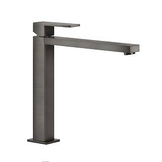 Змішувач для умивальника Gessi Rettangolo,  високий Black Metal Brushed PVD (11924707) Gessi