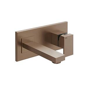 Змішувач для умивальника Gessi Rettangolo,  д/в на замовлення Copper Brushed PVD (44834708) Gessi