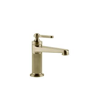 Змішувач для умивальника Gessi Venti 20 Bruched Brass PVD (65002727) Gessi