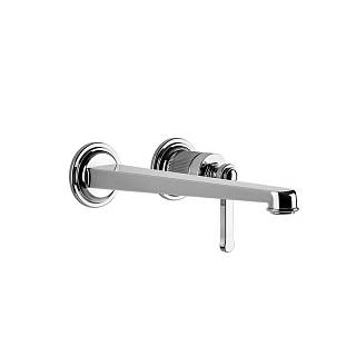 Настінний змішувач для умивальника Gessi Venti 20,  довгий вилив,  зовн. Chrome (65088031) Gessi