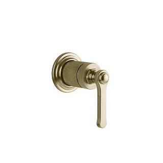 Настінний змішувач Venti 20,  зовнішня частина,  на 1 вихід Brushed Brass PVD (65109727) Gessi