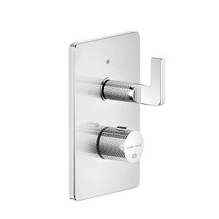Термостат Inciso,  на 2 виходи,  зовнішня частина Chrome (58134031) Gessi
