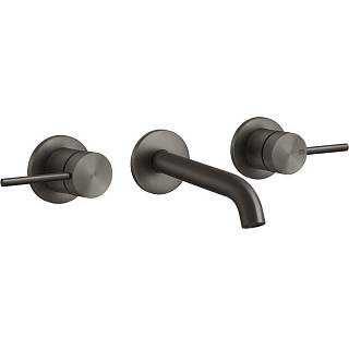 Змішувач для умивальника 316 (зовнішня частина),  Black Metal Brushed PVD (54092-707) Gessi
