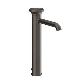 Змішувач для умивальника високий з донним клапаном Origini Black Metal Brushed PVD (66003707) Gessi