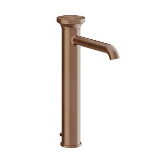 Змішувач для умивальника високий з донним клапаном Origini Copper Brushed PVD (66003708) Gessi