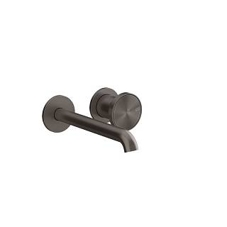 Змішувач для умивальника настінний монтаж Origini Black Metal Brushed PVD (66088707) Gessi