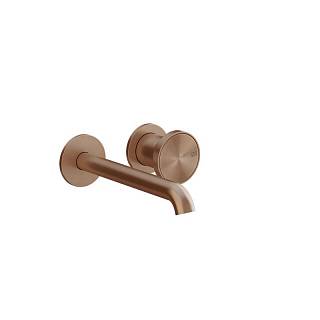 Змішувач для умивальника настінний монтаж Origini Copper Brushed PVD (66088708) Gessi