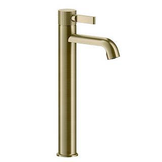 Змішувач для умивальника Inciso високий Brushed Brass PVD (58004727) Gessi