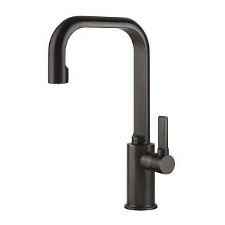 Змішувач для умивальника високий,  донний клапан Inciso Black Metal Brushed PVD (58005707) Gessi