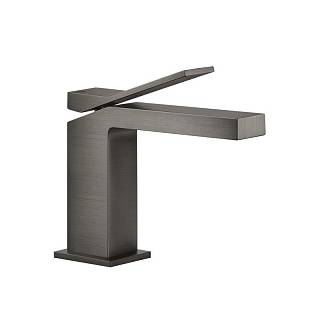 Змішувач для умивальника Rettangolo K Black Metal Bruched PVD (53002707) Gessi