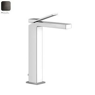 Змішувач для умивальника Rettangolo K високий з д/к Black Metal Bruched PVD (53005707) Gessi