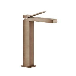 Змішувач для умивальника Rettangolo K високий Copper Bruched PVD (53006708) Gessi