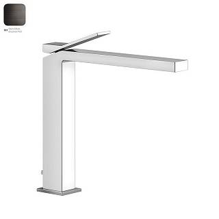 Змішувач для умивальника Rettangolo K високий з д/к Black Metal Bruched PVD (53003707) Gessi