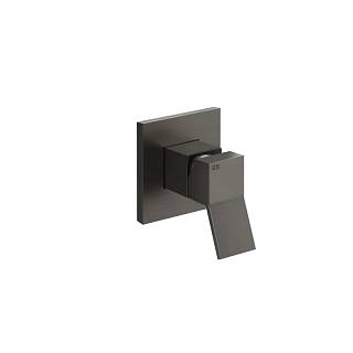 Змішувач для умивальника Gessi Rettangolo K на 1 вихід Black Metal Brushed PVD (53109707) Gessi