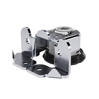 Опора INTEGRATO TECH G забивна з шипами/ регулювання H=12мм (min 23мм до дна) / 175кг,  Italiana Ferr