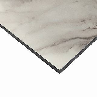 Компакт плита ARPA 3544 KER (Marmo Arabescato)  черное ядро 4200х1300х12мм