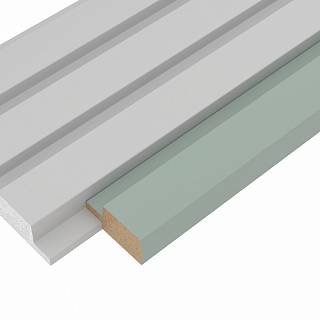 Панель заглушка AGT LB-3771-B 735 Релакс Зелений Soft Touch 2800х38х18мм