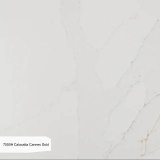 Штучний кварцит Avant 7550H Calacatta Cannes Gold 20мм