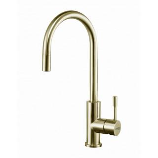 Змішувач LIMA Inox/шампанське золото Blue Water (5901730616811)