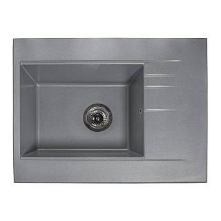 Кухонна мийка BODRUM 650 gray mirastone Miraggio