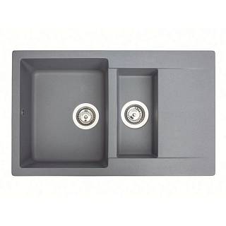 Кухонна мийка LAPAS gray mirastone Miraggio