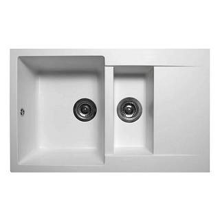 Кухонна мийка LAPAS white mirastone Miraggio