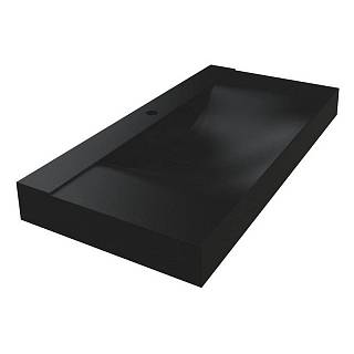 Умивальник FLY 1000 MIRASTONE black shine mirastone Miraggio