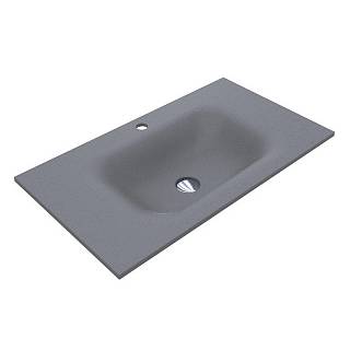 Умивальник JESSEL 800 MIRASTONE gray mirastone Miraggio