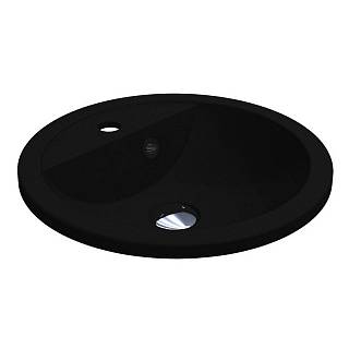 Умивальник MADISON MIRASTONE black shine mirastone Miraggio