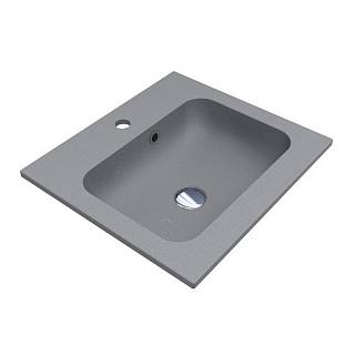 Умивальник DELLA 500 MIRASTONE gray mirastone Miraggio