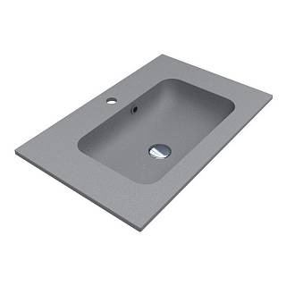 Умивальник DELLA 700 MIRASTONE gray mirastone Miraggio