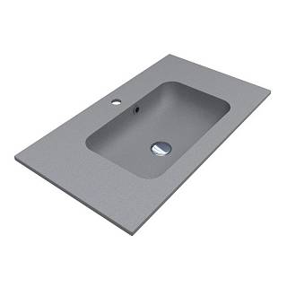 Умивальник DELLA 800 MIRASTONE gray mirastone Miraggio