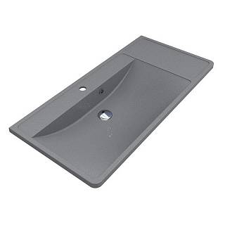 Умивальник SACRAMENTO MIRASTONE gray mirastone Miraggio