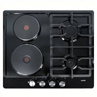 Комбінована варильна поверхня HG622 B3 S (BK) VENTOLUX
