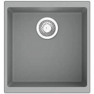 Мийка граніт Navio 43x46 Grey Metallic Fabiano