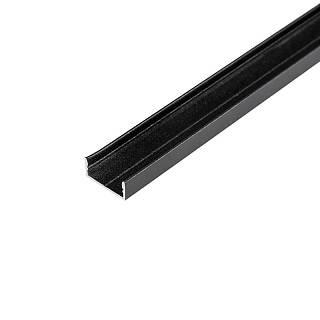 Профиль для LED-ленты,  НАКЛАДНОЙ LP-7B,  анодированный черный L = 2м
