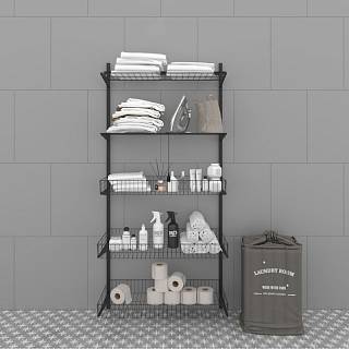 Комплект Wall Fix GS19-0904,  черный
