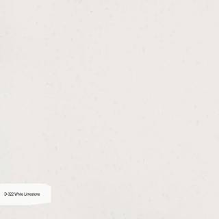 Лист акриловый Grandex Delicious Edition D-322 White Limestone 3680х760х12