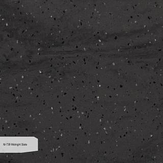 Лист акриловый Grandex Marble Ocean M-739 Midnight Slate 3680х760х12
