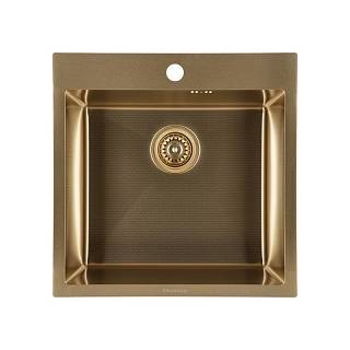 Мийка сталева Galera S201 gold honeycomb (500*500*220mm) Granado