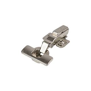 Петля Clip-On,  105°,  накладна,  с доводчиком SoftPlus,  никель,  3D Muller Profi Line