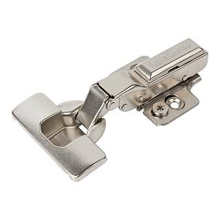 Петля Clip-On,  105°,  напівнакладна,  с доводчиком  SoftPlus,  никель,  3D Muller Profi Line